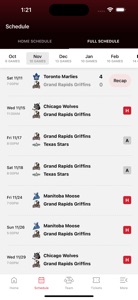 Grand Rapids Griffins screenshot #3 for iPhone