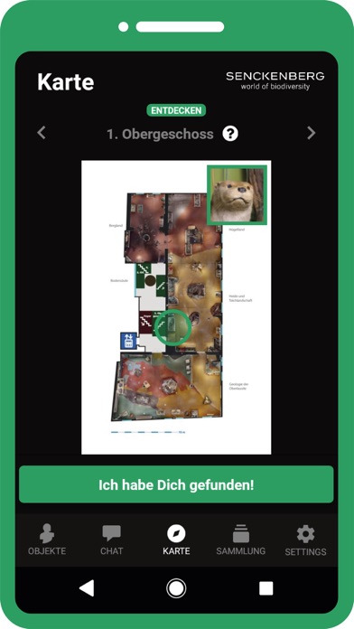 Mein Objekt - Senckenberg Screenshot