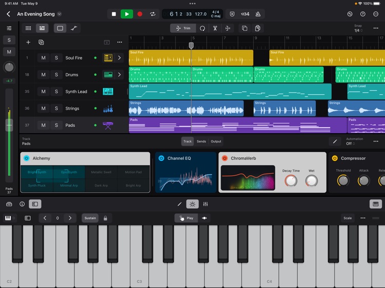 Logic Pro for iPad