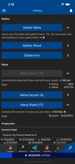 Game screenshot Magic Research apk