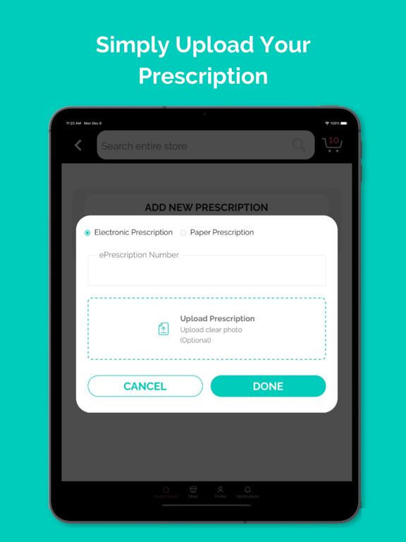 App screenshot