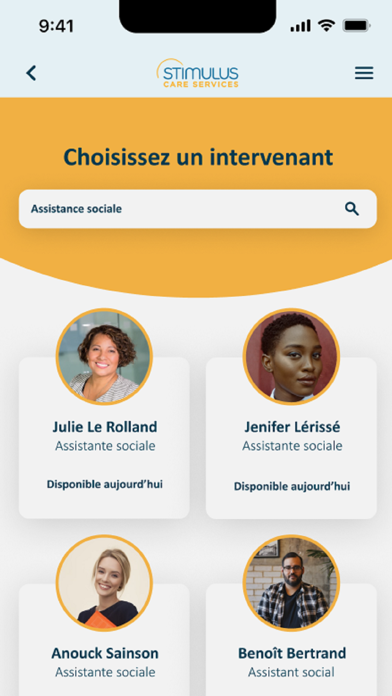Stimulus Care Services Screenshot