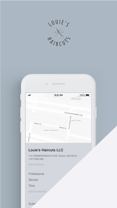 Louie's Haircuts LLC Screenshot