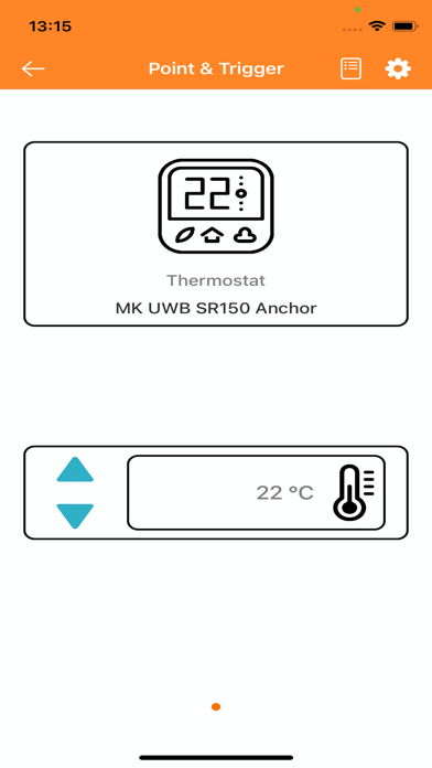 MK UWB Connect Screenshot