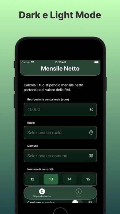 Calcolo Stipendio Netto Screenshot