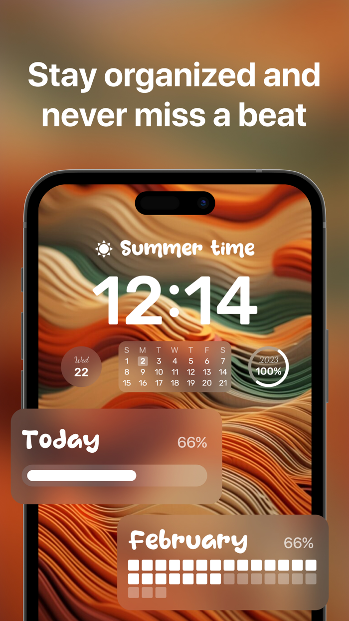 Widgets for LockScreen