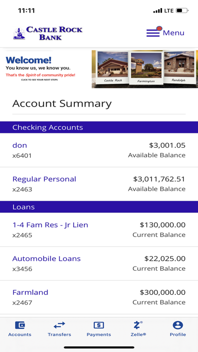 Castle Rock Bank Screenshot