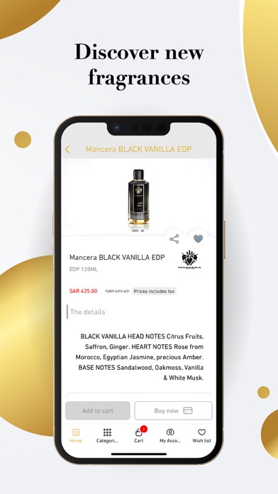 Scentak | Buy Perfumes Online Screenshot