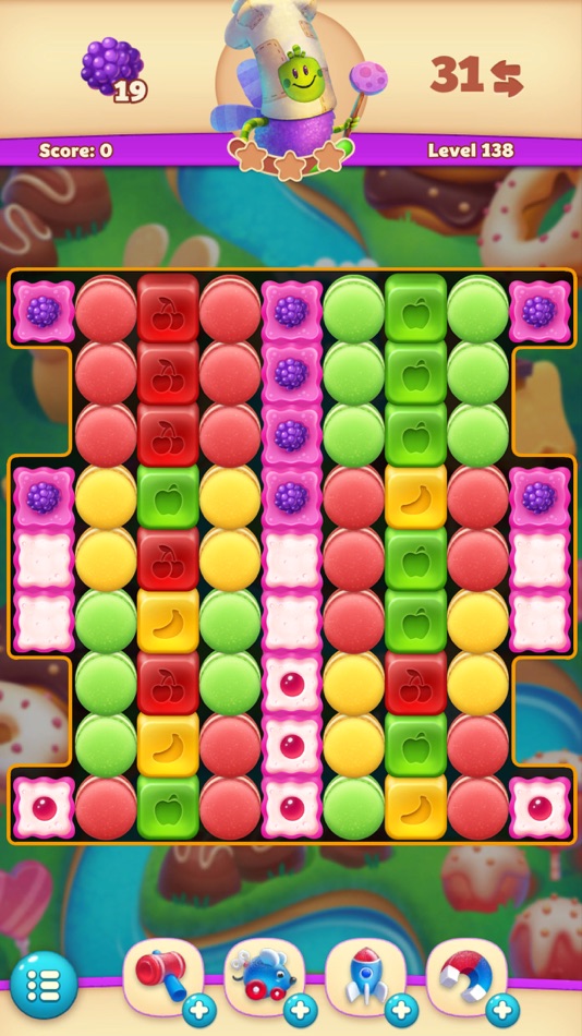 #2. Jelly Cube Blast (iOS) Av: redBit games