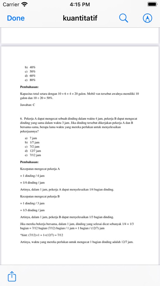 #2. Simulasi TPS UTBK SNBT (iOS) By: Rina Katrina