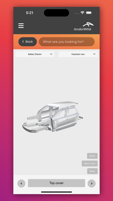 ArcelorMittal automotive offer Screenshot