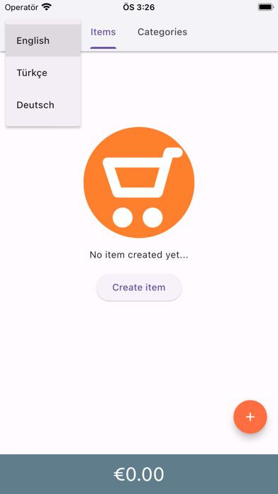 Poss App Screenshot