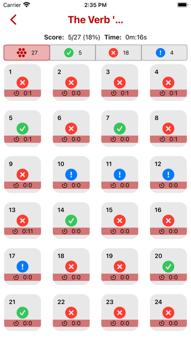 Grammar Express: Tenses Screenshot