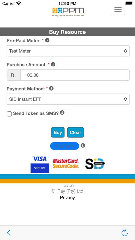 #3. PPM Portal (iOS) 由: iPay (PTY) Ltd