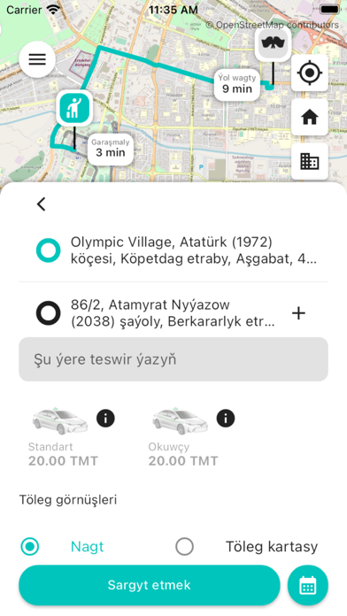 Ynamly taksi Screenshot
