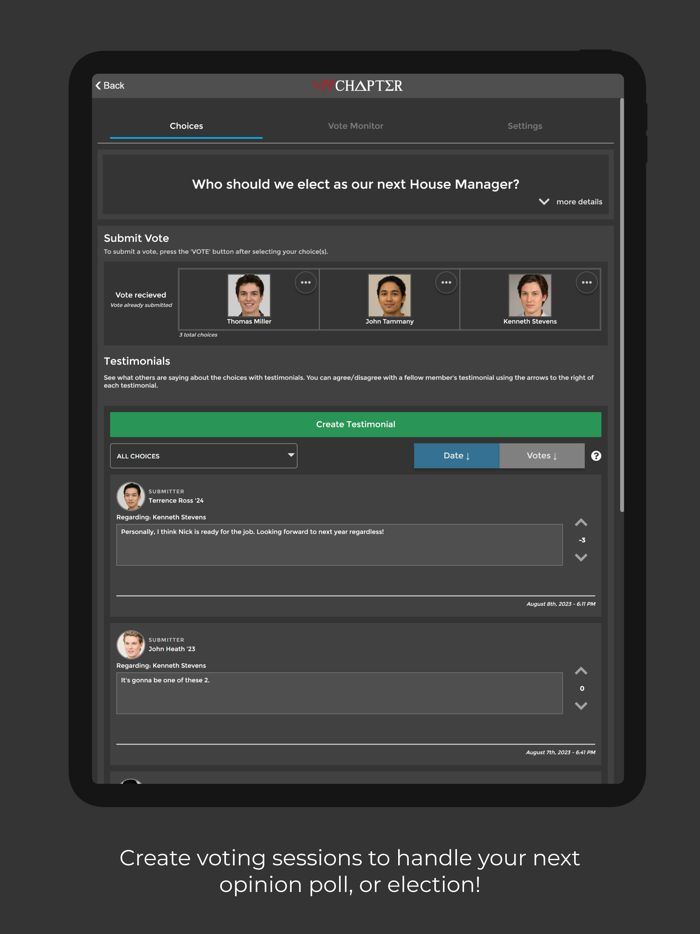 MyChapter - App For My Chapter