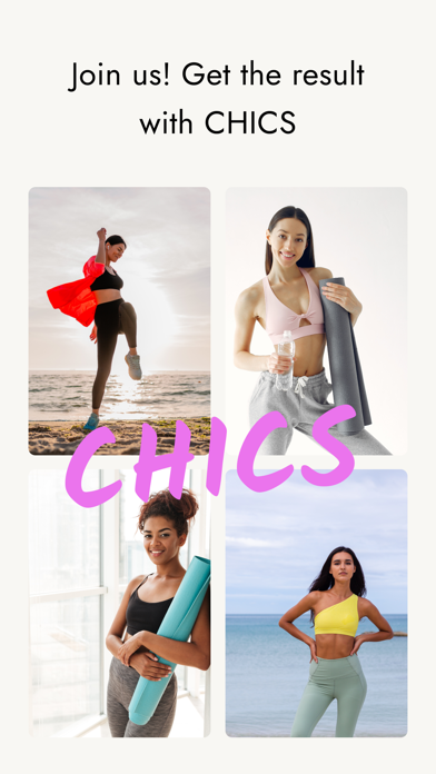 Chics - fitness coach at home Screenshot