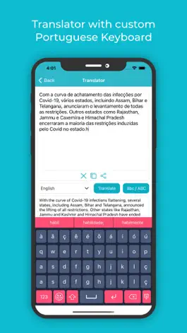 Game screenshot Portuguese Keyboard: Translatr hack