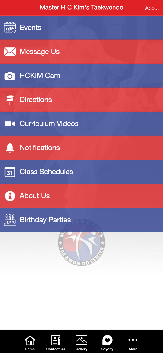 Master H C Kims Tae Kwon Do