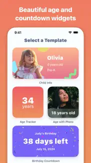 kidgets: simple widget maker iphone screenshot 1