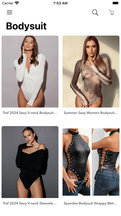 Women Clothing Fashion Shop Screenshot