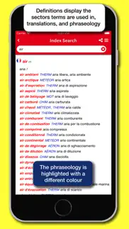 technical dictionary fr-it iphone screenshot 3