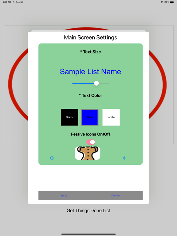 App screenshot