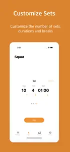 Squatstar: squat counter screenshot #2 for iPhone