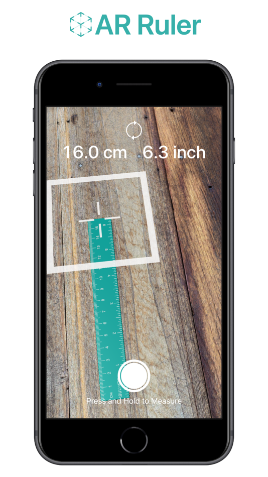 #2. Ruler / Measuring Tape (iOS) 由: Clafou Ltd
