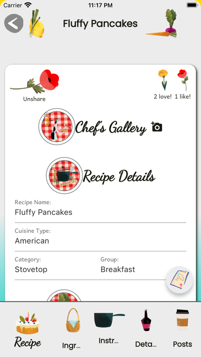 Checkered Table Cloth Screenshot
