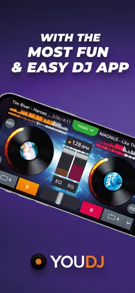 Game screenshot YouDJ Mixer - Easy DJ app apk