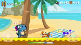 Game screenshot Дино бег за фруктами apk
