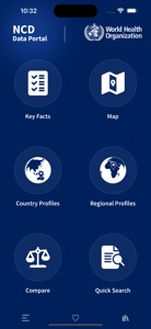 WHO NCD Data Portal screenshot #1 for iPhone