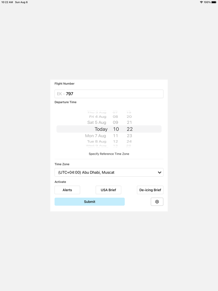 #9. Flight Timeline (iOS) 由: Kofi Atiemo