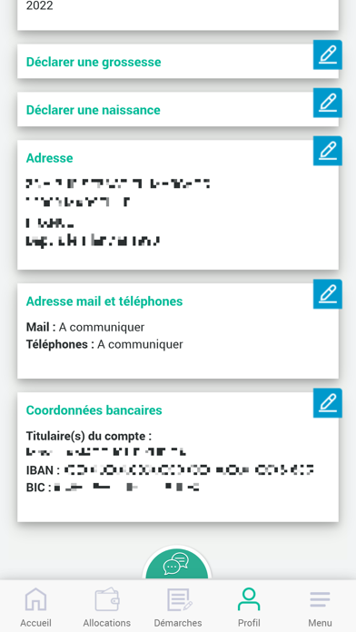 Caf - Mon Compte Screenshot