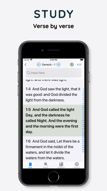 Bible - KJV ASV YLT WEB Reader