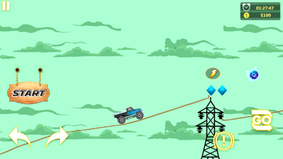 Rope Bridge Racer Car Games Screenshot