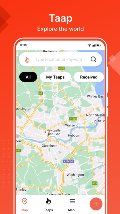 Taap - Social App
