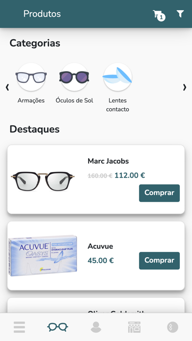 Óptica do Centro Screenshot