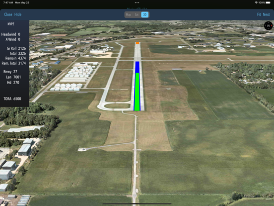 VisionProFlight iPad screenshot 8 - Reference app