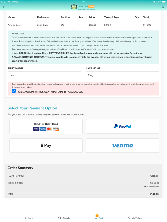 Undercover Tourist iPad screenshot 4 - Entertainment app