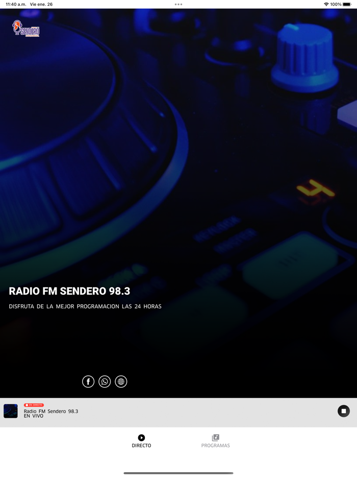 Radio Fm Sendero 98.3
