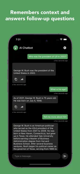 Game screenshot AI Chatbot: Ask Anything apk