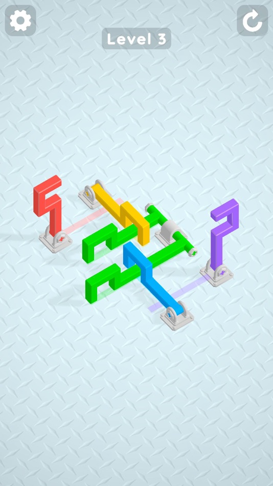 #3. Hinged Hooks (iOS) 由: Feelcrafters Oyun Yazilim
