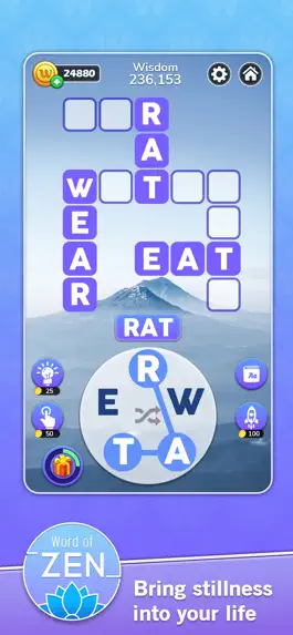 Game screenshot Word of Zen - CrossWord apk