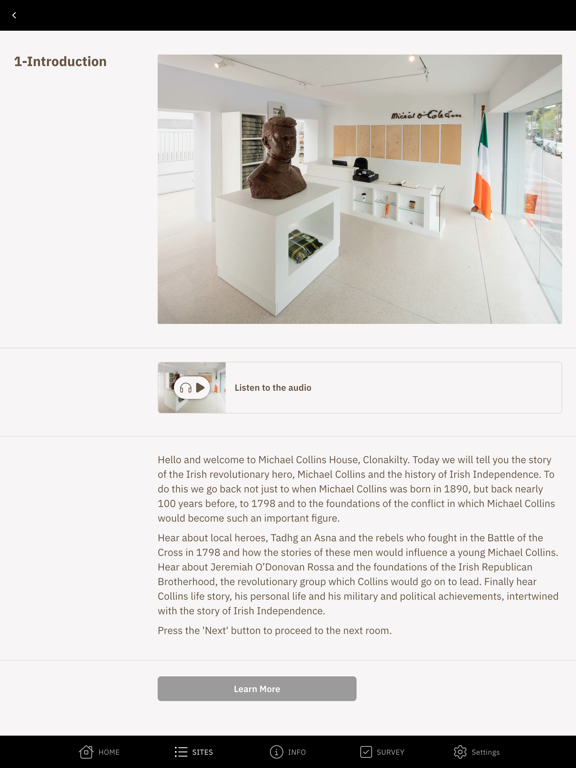 Screenshot #5 pour Michael Collins House App