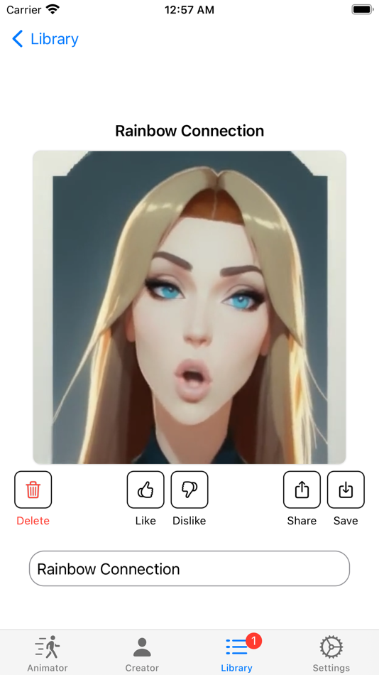 #5. Puppetry: For Talking Faces (macOS) Podle: ELBO AI Inc.