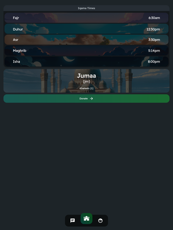 Silver Creek Musalla iPad screenshot 1 - Productivity app
