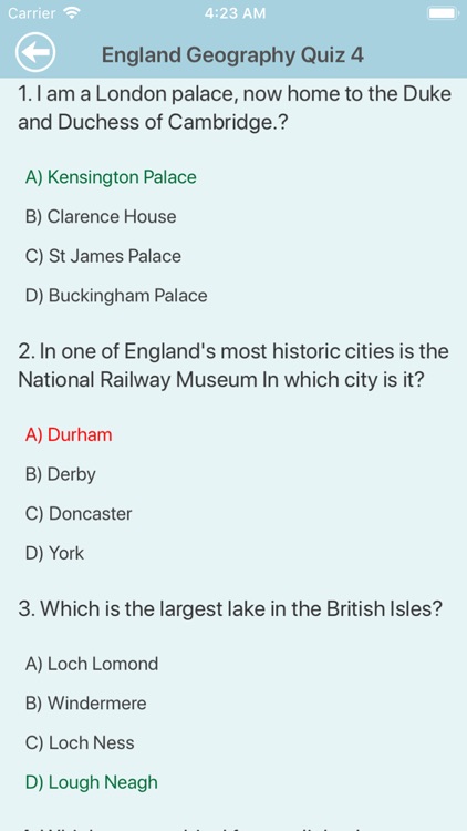 England Geography Quiz screenshot-4