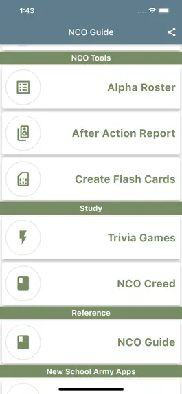 Game screenshot Army NCO Tools & Guide mod apk